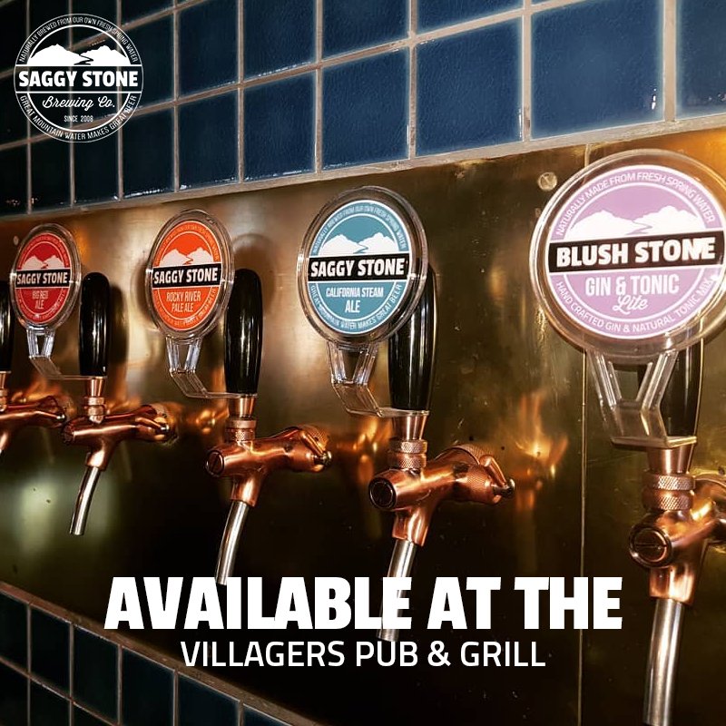 Saggy Stone Brewing Co. on Twitter "Open the taps! Visit the Villager