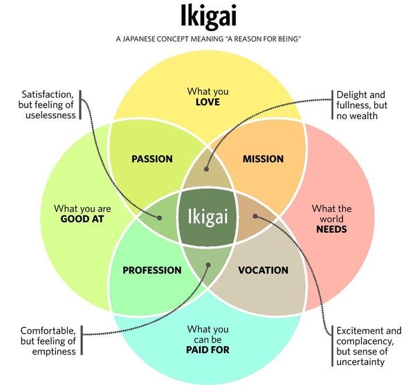 I really love this concept! #ikigai Searching for meaning in life? The Japanese concept of ikigai can help you find it buff.ly/2GHIOdA