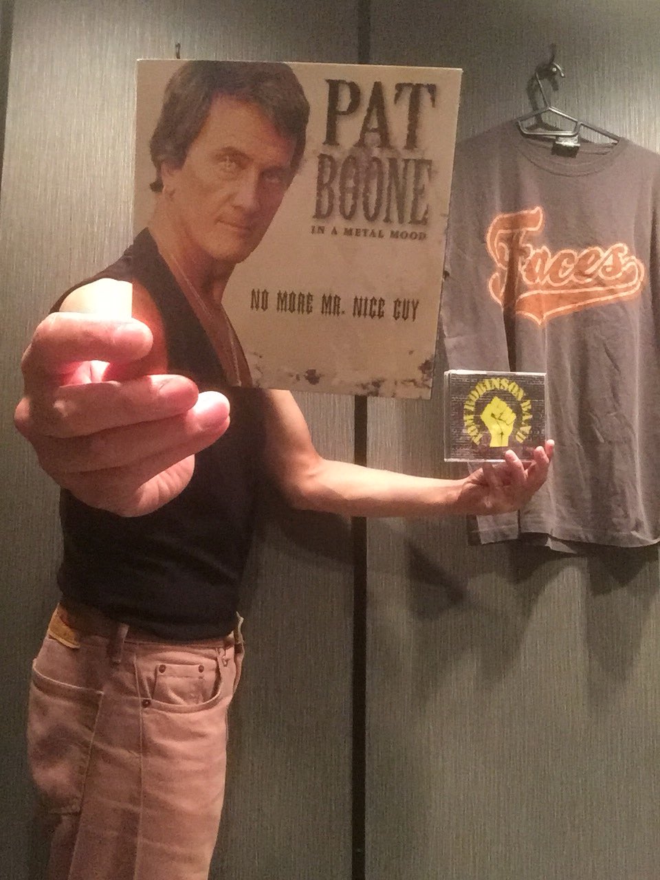                          Happy birthday, Pat Boone!
& Ronnie & Tom! 