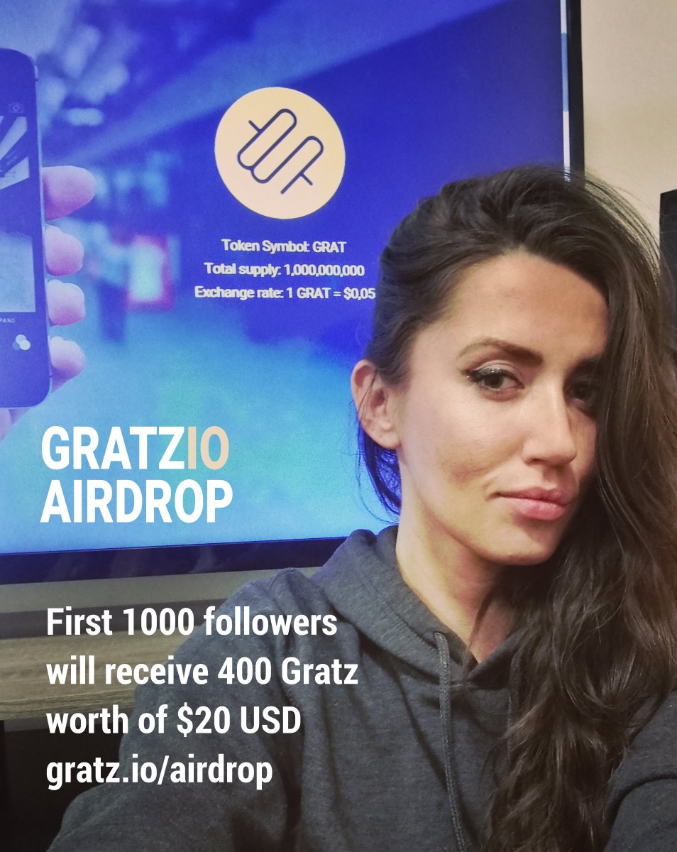 gratz_io's tweet image. @gratz_io EXCLUSIVE AIRDROP:
First 1000 registered users will receive up to $20 USD worth of GRAT tokens each. Register here: gratz.io/airdrop/

#Airdrop #airdropalert #bounty #BountyCampaign #BountyHunter #freetokens #cryptocurrency