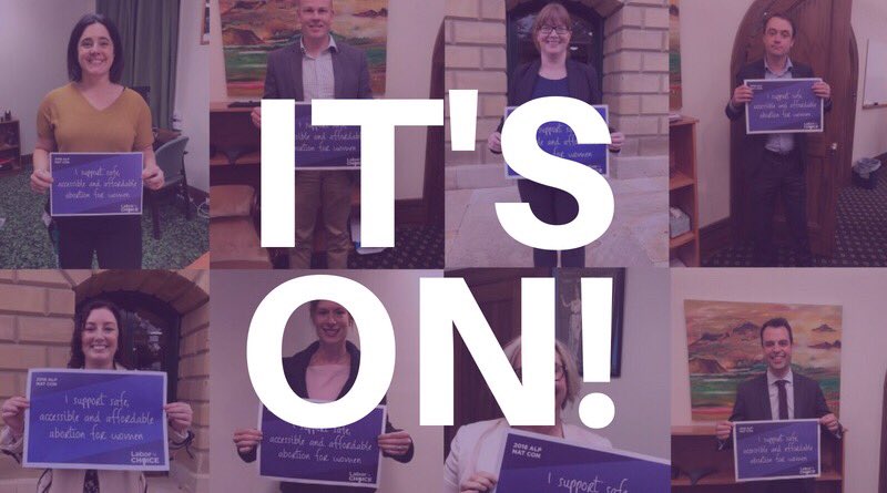 Labor4Choice's tweet photo. It’s on! Labor’s National Conference has been called for December 16-18.

It’s time for Labor to commit to making abortion legal, safe, affordable and accessible in Australia.

Join the campaign today 👉 https://t.co/C0xGNTKq7b 

#Labor4Choice #ItsTimeToBind #ALPNatCon https://t.co/LbU7gaVINX