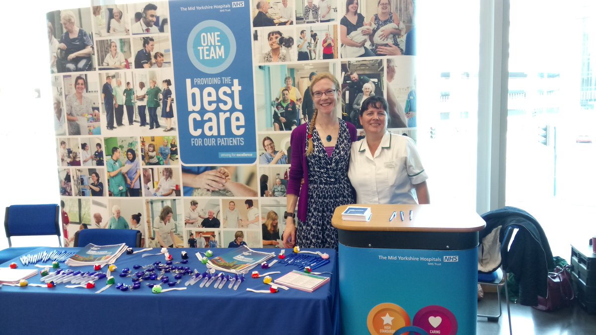 All set up and ready to meet the students @RCOTNYSC18. It's going to be a great day <a href="/Hudds_Uni_OT/">Occupational Therapy at University of Huddersfield</a> <a href="/MidYorkshireNHS/">Mid Yorkshire Teaching NHS Trust</a>