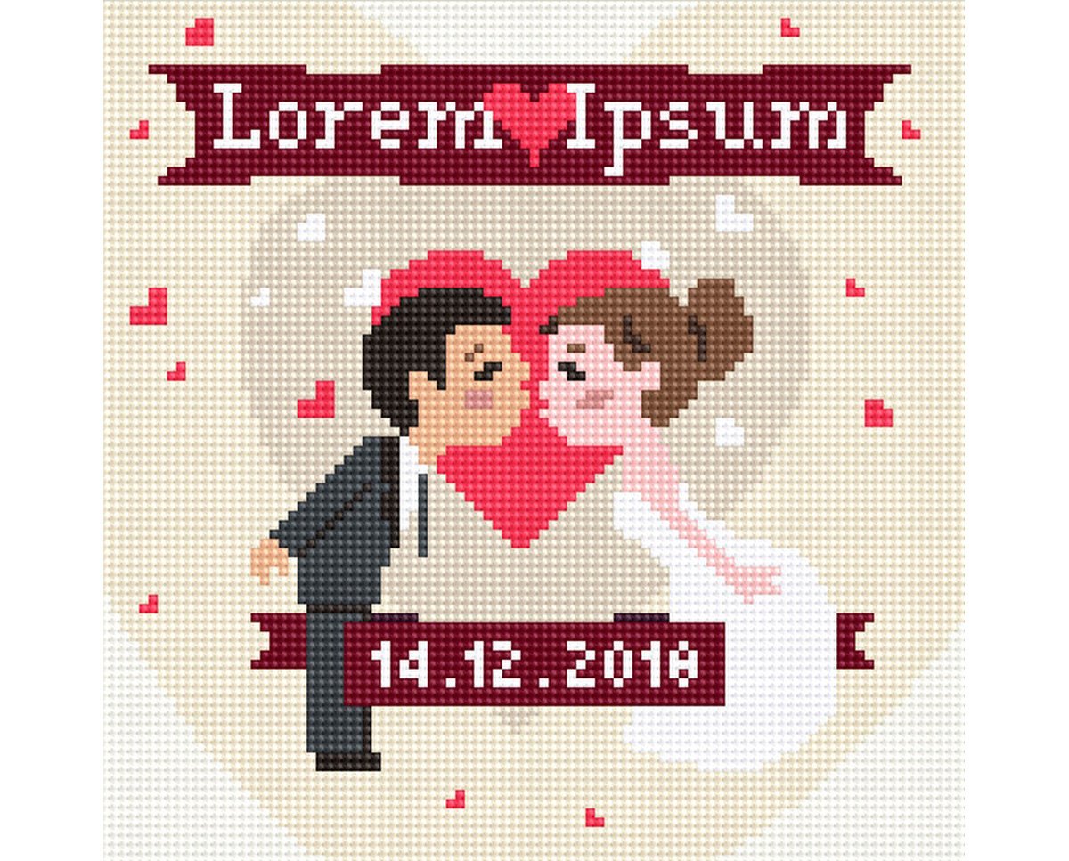 Comely Save the Date heart Alphabet numeric Wedding Funny Modern Easy etsy.me/2J4SSgZ #cross_stich #вышивка_крестом #вышивка_крестиком #схема_вышивки_крестом #cross_stich_schemes #схема_вышивки #CrossStitchPattern #CrossStitchPatternPDF #CrossStitch