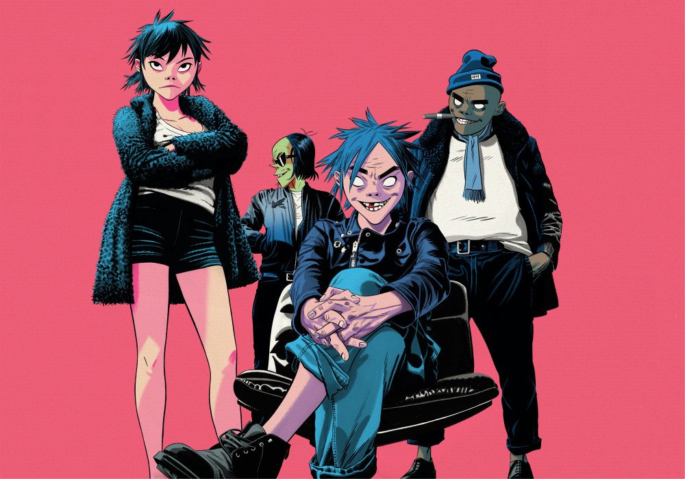 🏆 @gorillaz 🏆 #THENOWNOW #HUMILITY 😍 mynewsdesk.com/no/wmgno/press…