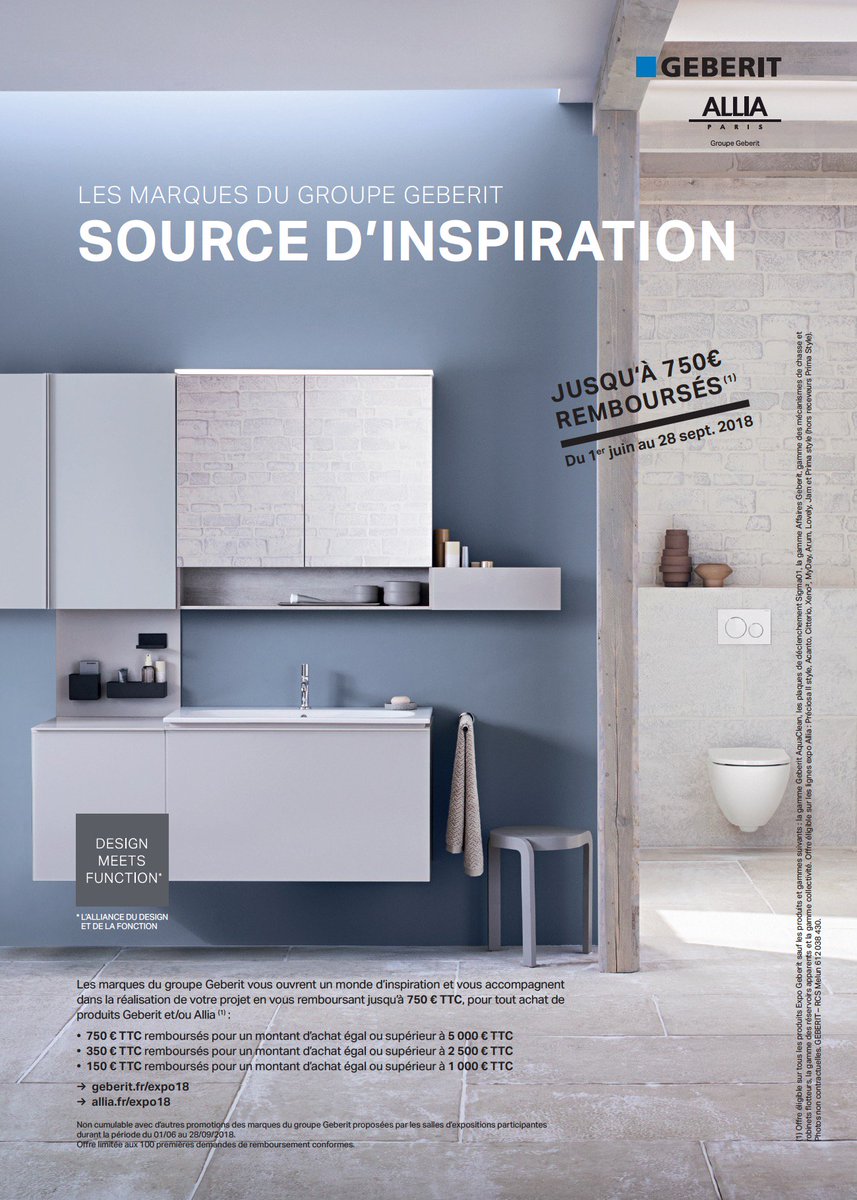 Geberit France On Twitter Du 1 Juin Au 28 Septembre Geberit Et Salle De Bain Allia Lovely ~ Geberit France On Twitter Du 1 Juin Au 28 Septembre Geberit Et