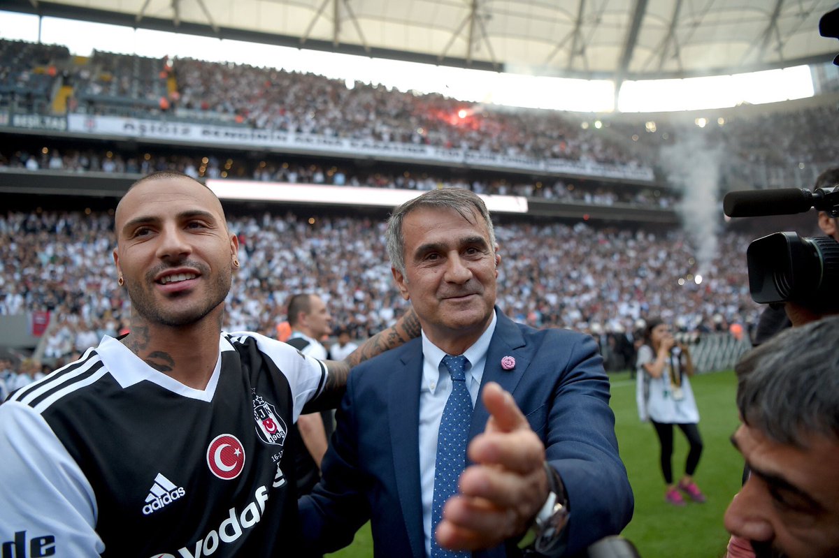 Quaresma: “Seninle nice şampiyonluklara Baba”