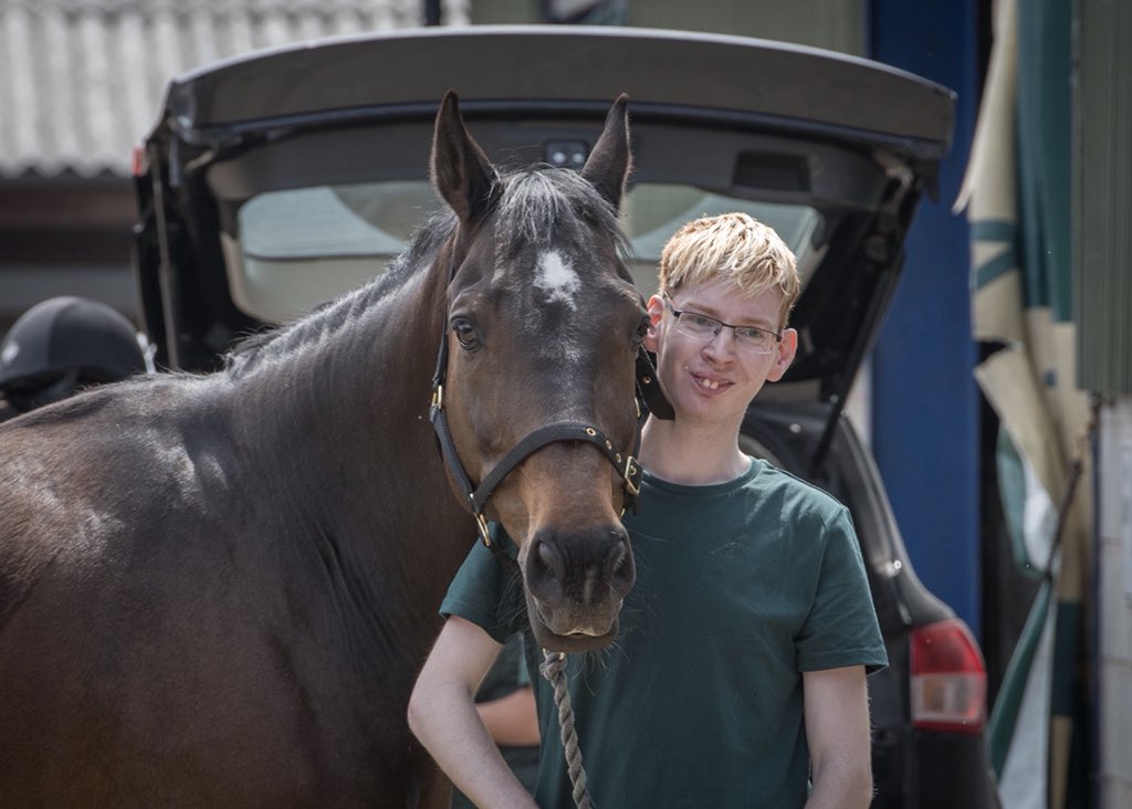 TheParaRiderMD's tweet photo. We are very delighted to win @Dressage_comp - @RDAnational Grade 4 class in the RDA Online Championship Show and will be taking GOLD MEDAL!!! 🐎🥇🎉
#ProudTeam

@Equinearenas @ScroptonRDA https://t.co/5nM3PbFbfa