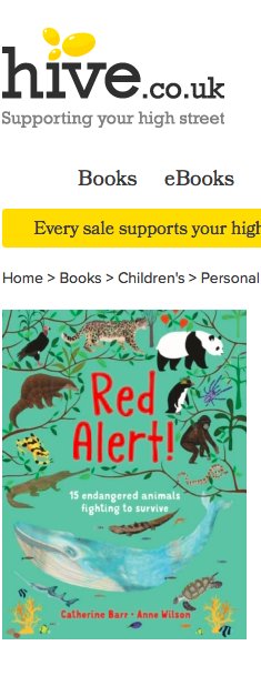 .@follow_the_hoff This is the place for ethical book shopping for Red Alert! and plenty more, supporting local bookshops bit.ly/HiveRA @hivestores @IUCNRedList @MonniKaboom @distortedabso @MrsRachHoff @IndieBound_UK