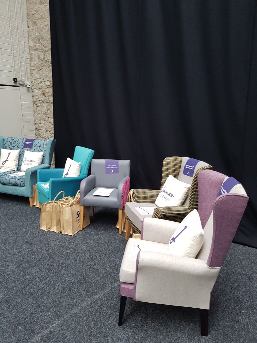 SandECareTrade's tweet photo. We're all set-up at the James Clement stand! https://t.co/KUHOARyOvw