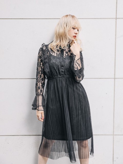 Bubbles レース ワンピース