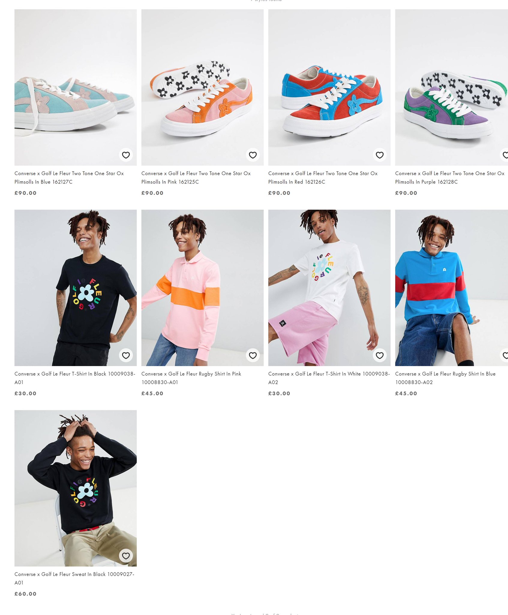 asos golf le fleur