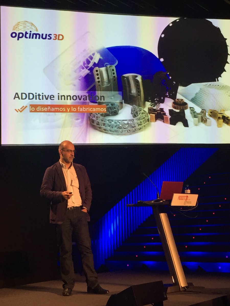 int_impresion3D's tweet image. Turno de Fernando Oharriz de @Optimus3D_VIT en las jornadas #AdditiveTalks de #ADDIT3D, que explica su visión de cómo se comporta la tecnología aditiva respecto a las convencionales @BEC_BIEMH #BIEHM2018