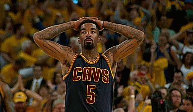 Way to know the score <a href="/TheRealJRSmith/">JR Smith</a> #NBAFinals #ZeroBasketballIQ