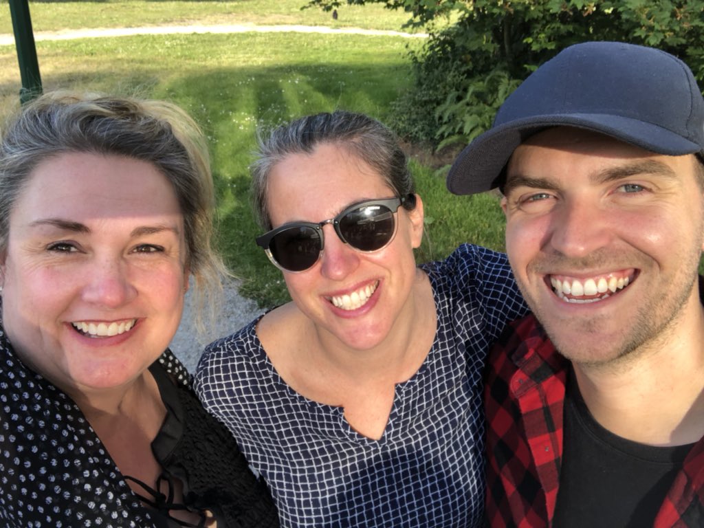 SamLapradeCFRE's tweet photo. Oh these two people are simply ... awesome! I’m hanging with @Ryann &amp; @jonrlloyd who both shared their digital fundraising wisdom with participants at #WCFC2018 Such fond memories created in #YVR https://t.co/IzchlpPb5b