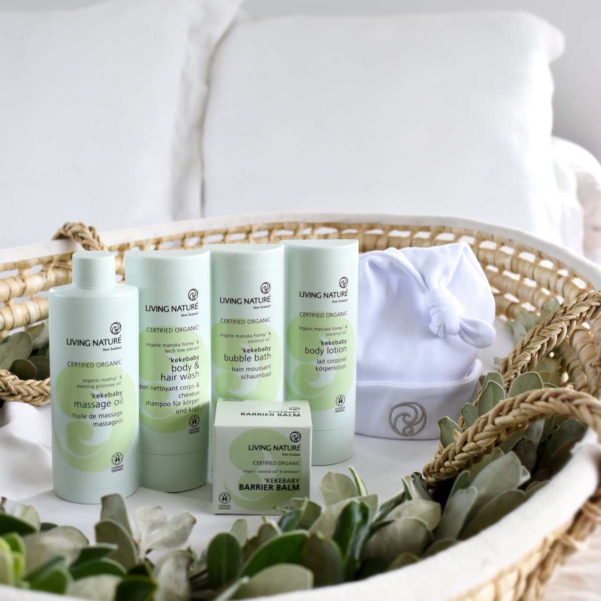 'Kekebaby - our new certified organic skincare range for babies and toddlers is available for purchase today! Head to livingnature.com/collections/ke… to view! #certifiedorganicskincare #newproductrange #nzmade #livingnature