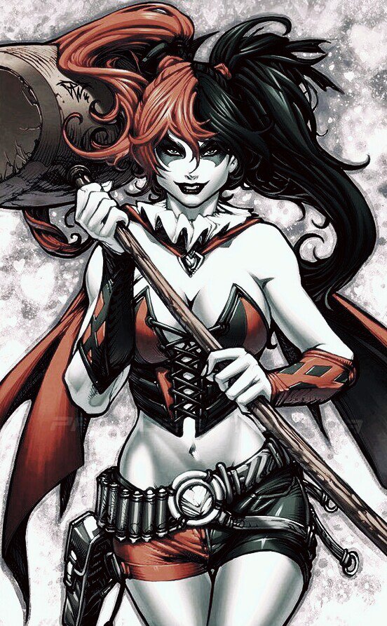 DarkLyalSoul's tweet photo. #HarleyQuinn 🃏♠♦♥#GoodBeBad @R_Shade https://t.co/ZP3lQJIu35