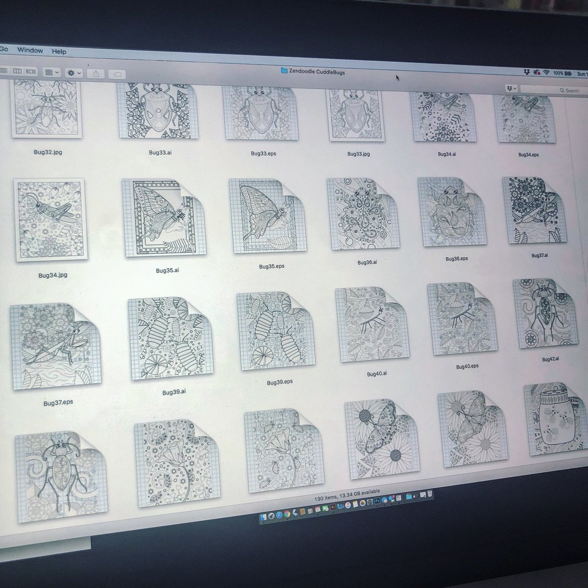 Roots_Of_Design's tweet image. A little sneak peek of some of the pages I’ve been creating for the bug coloring book I’m making for my publisher. It’s due to come out in November. #zendoodle #bugbook #bugcoloringbook #bugcoloring #coloringbook #coloring #coloringpages #coloringforadults #coloringforgrownups