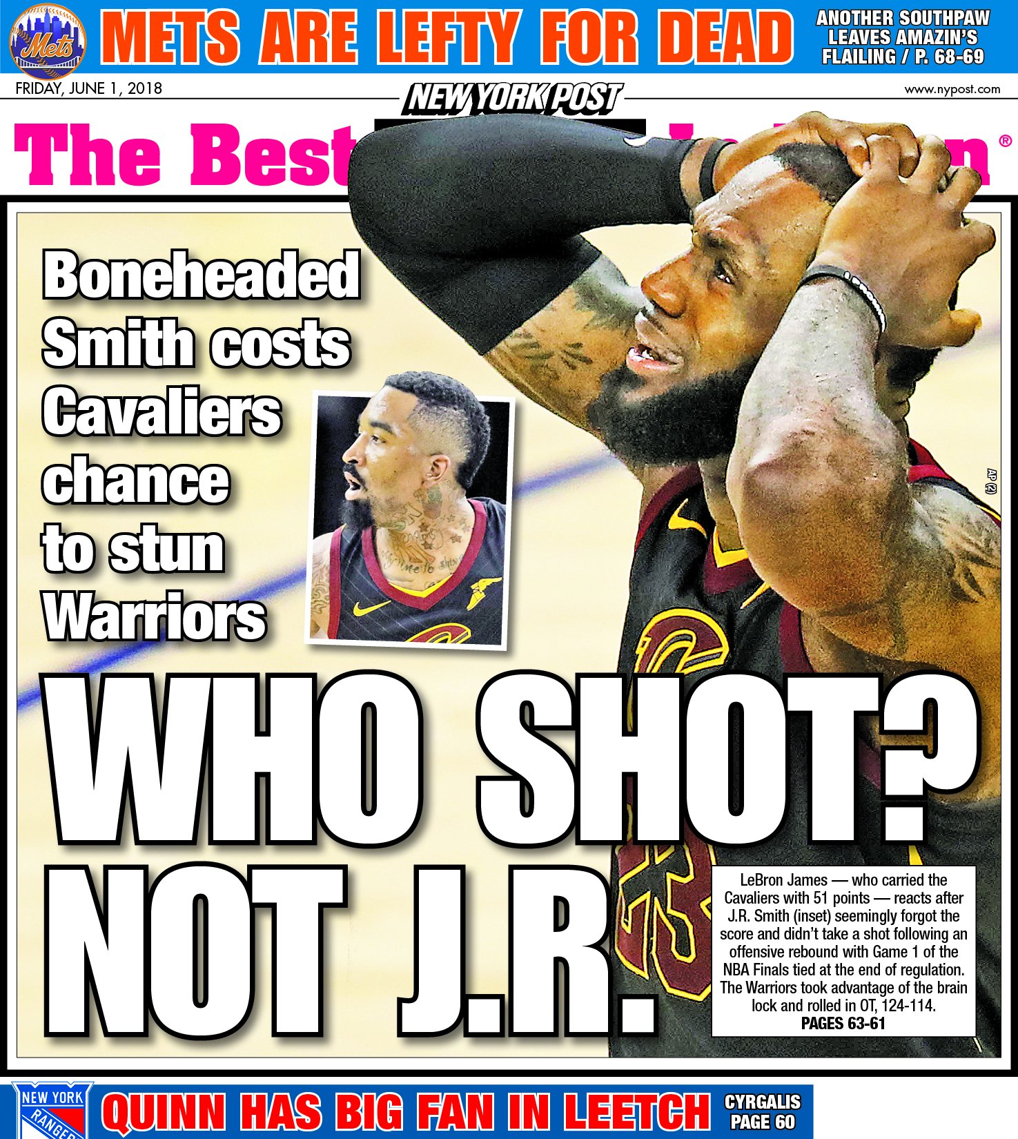 J.r. Smith  New York Post