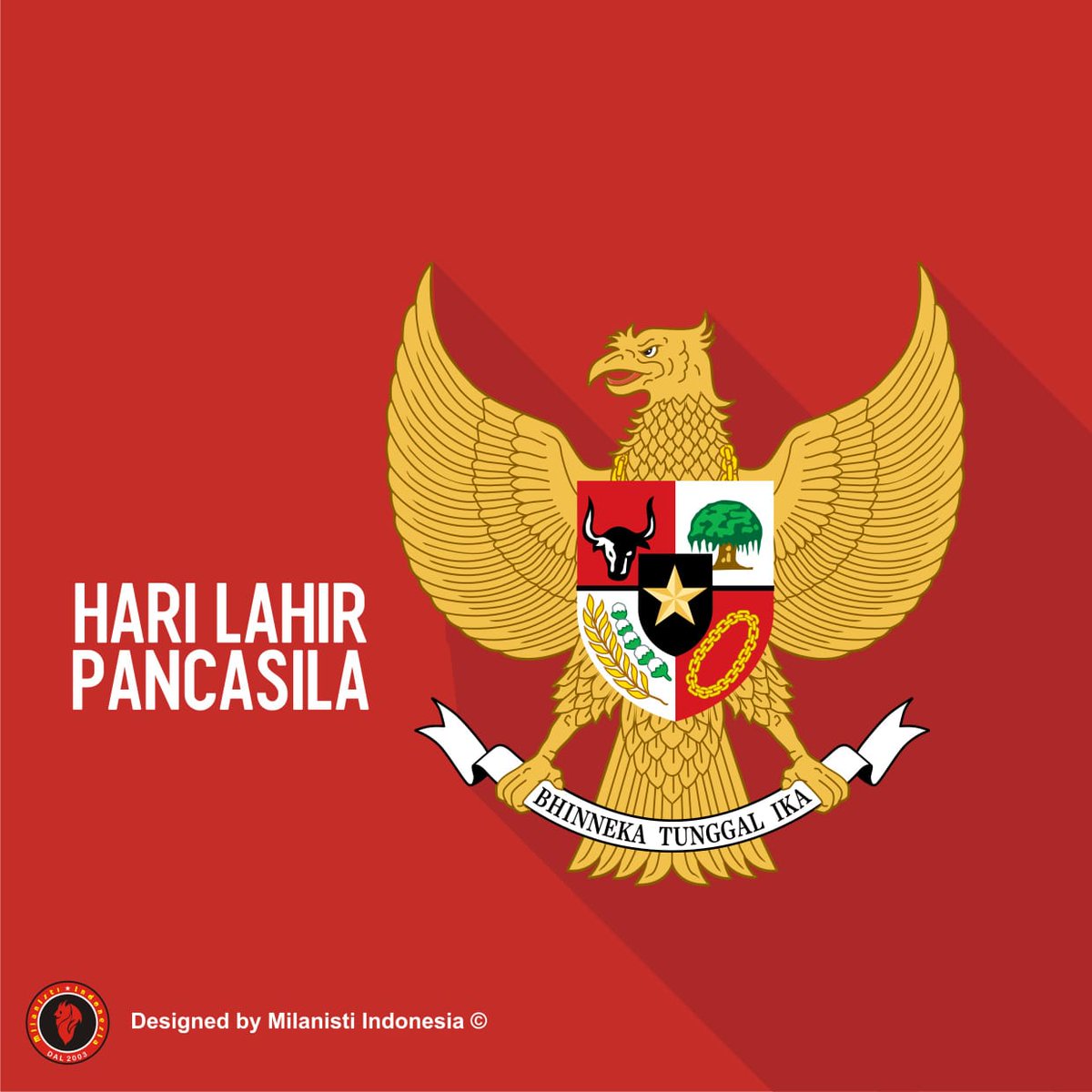 #JumatBerkah
“Selamat Hari Lahir Pancasila"
Kita bersatu
Kita berbagi
Kita berprestasi #KitaPancasila #HariLahirPancasila #MilanistiIndonesia #HappyFriday 
🙏💪