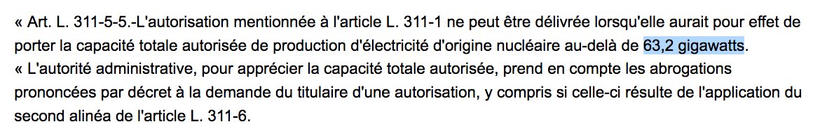 YvesMarignac's tweet photo. Magique : @EDFofficiel ne se prononce pas sur le nouveau retard de l'EPR de #Flamanville mais se prépare déjà à prolonger #Fessenheim…
Rappelons qu'aucune obligation de ce type n'existe dans la loi #TECV, car elle ne fixe pas un plancher de capacité nucléaire mais un plafond. https://t.co/nd2IArUPJV