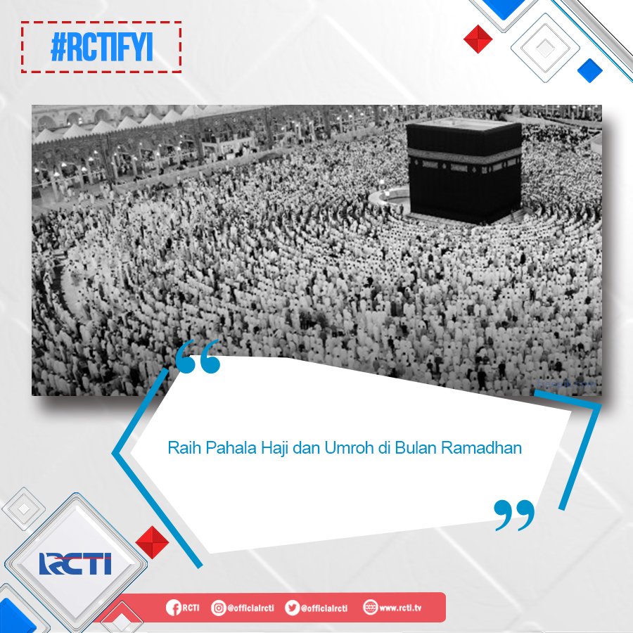 OfficialRCTI's tweet photo. "Barangsiapa yang mengerjakan Shalat Subuh dengan berjama'ah di Masjid, lalu dia tetap berdiam di Masjid sampai melaksanakan Shalat Sunnah Dhuha, maka ia seperti mendapat pahala orang yang berhaji atau berumroh secara sempurna" - (HR Thobroni - shahih ligoirihi)
#RCTIFYI https://t.co/tSK3phnQqs