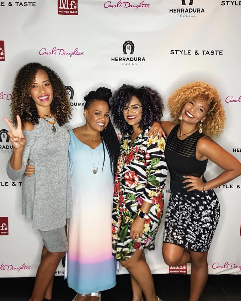 stayreddy's tweet photo. #tbt to last summer in NOLA with my favorite ladies! happy 25th birthday, @carolsdaughter! thanks for making it okay for me to shout #NoApologies! i don’t apologize for my vulnerability. i am ashleigh, and i was #BornandMade to be resilient! #CarolsDaughter25 https://t.co/jaNOuAuqdM