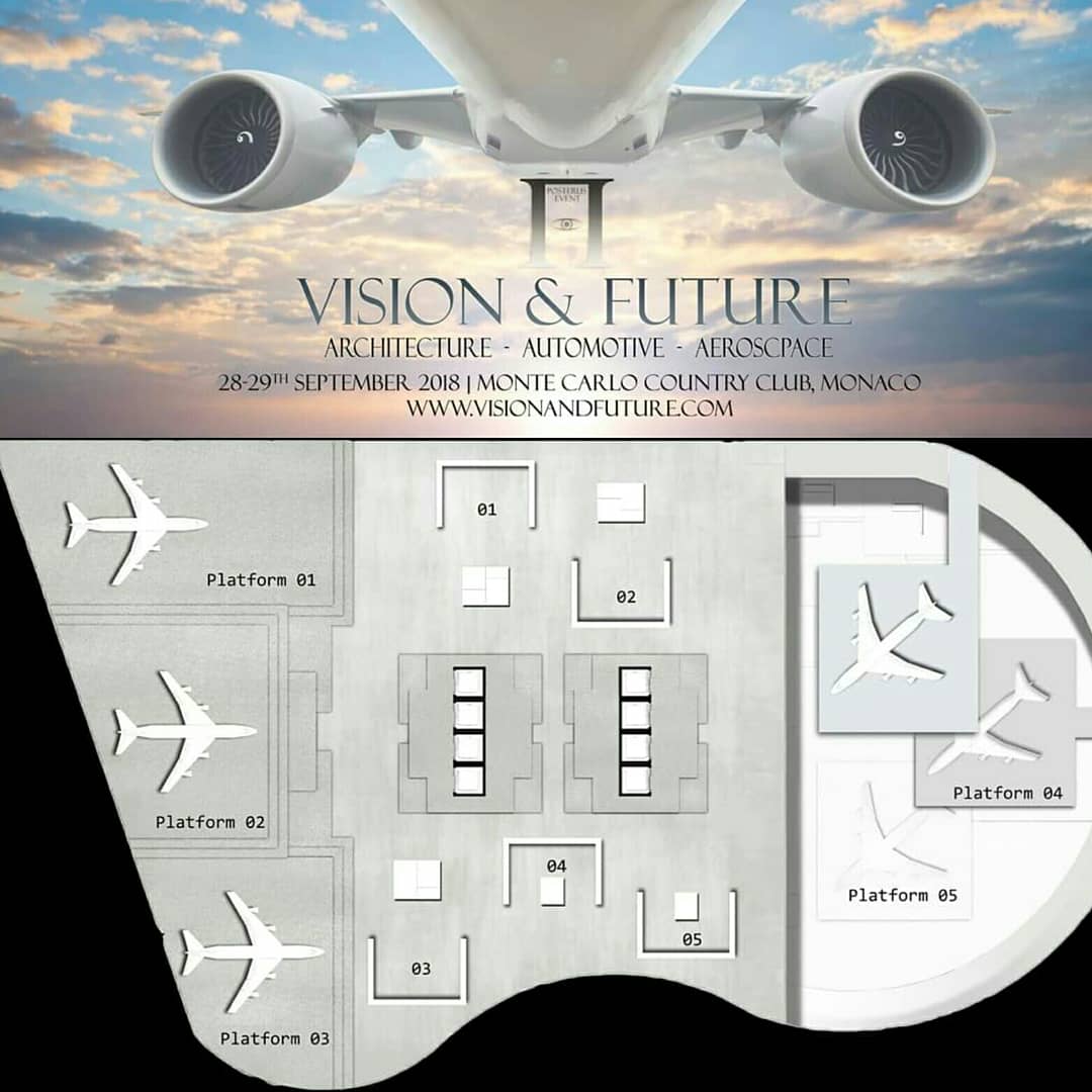 Vision &amp; Future 
More information at visionandfuture.com 

#aerospace #cardesign #architecture #architect  #gardenarchitecture #interiordesign #automotive #bikedesign #airplanedesigner #aerospaceengineering #yachtdesign  #monaco #events #airplane #lifestyle #realestate