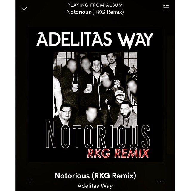 Check out the ‘RKG Remix’ of Notorious that <a href="/RyankGiles/">Ryan Giles (RKG)</a> produced for <a href="/adelitasway/">Adelitas Way</a> 🤘🏻
#adelitasway #RKGmusic #musicproducer #remix #Spotify #Applemusic