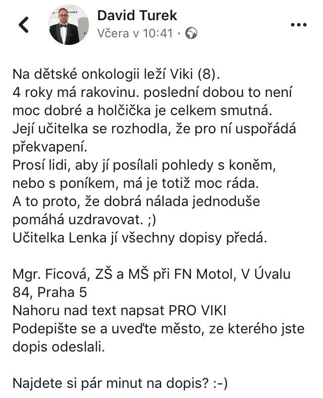 Prosím o RT. Díky. #pomáhejmesi