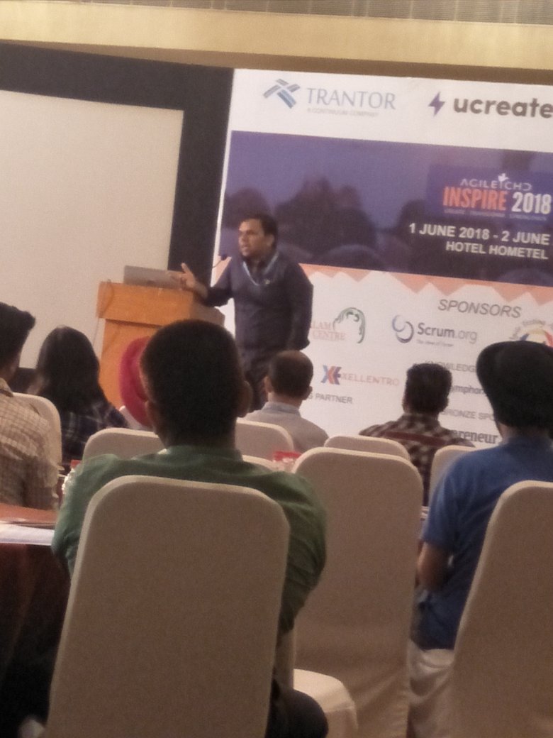 agilitywins's tweet image. Everyone doing something profitable or non profitable to improve life of someone, is a social entrepreneur..  Are you the one says @srijanpalsingh @KalamCenter #INSPIRE2018 great start of @agilechd thanks @srijanpalsingh