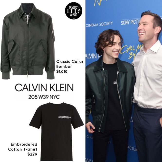 calvin klein 205w39nyc bomber