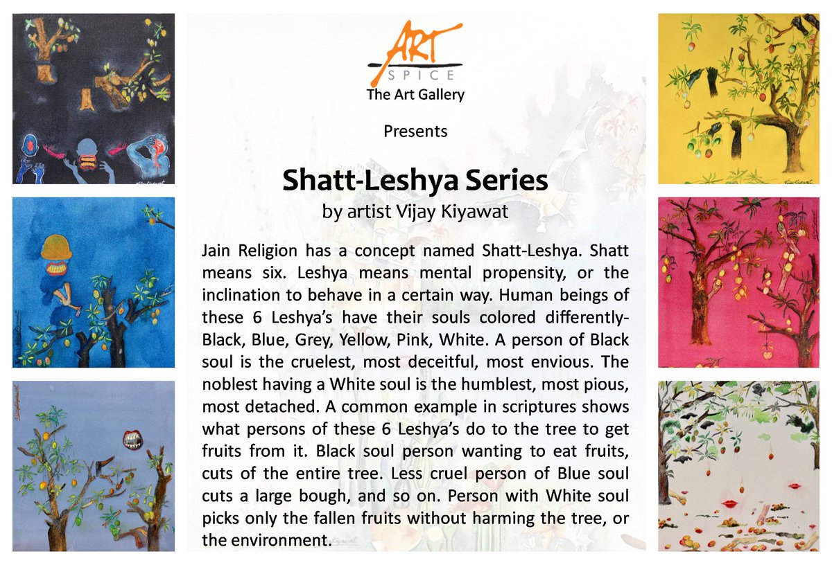 GalleryArtSpice's tweet photo. Some beautiful artworks from the #currentexhibition
 Stay tunes for more amazing artworks!!
 #environment #worldenvironmentday #dontcuttree #plantatree #recycle #saveearth #SavePlants #trees #nature #painting #watercolor #artspicegallery #exhibition #greencanvas #FridayFeeling https://t.co/86X96XhbZG