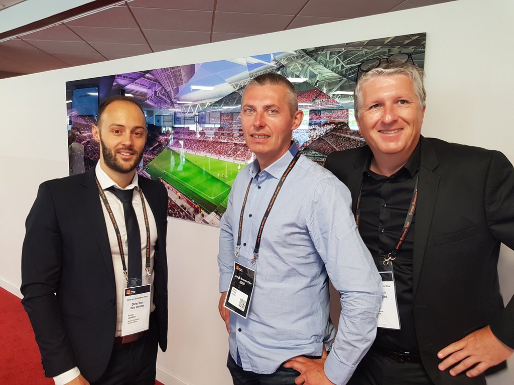 charlesdelobel's tweet photo. Merci au @Sdis59 d' être venu decouvrir nos services innovants lors de notre  #obt2018 @vandreste  @gilles_combe https://t.co/7KhVp2gEAI