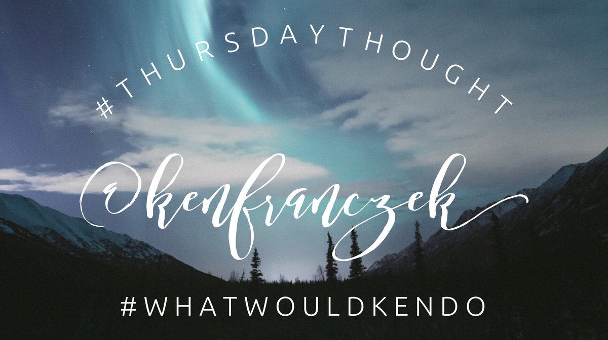 KenFranczek's tweet photo. #ThursdayThought Surround yourself with people that push you to do &amp; be better. No drama or negativity. Just higher goals &amp; higher motivation. Good times &amp; positive energy. No jealousy or hate. Simply bringing out the absolute best in each other. #WhatWouldKenDo #Yeg🔝 https://t.co/kS68s3mxv8