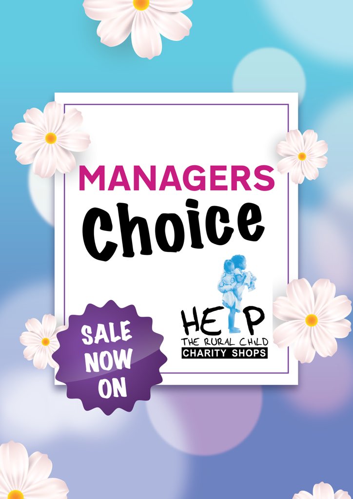 HelpRural's tweet image. Managers Choice Sale Now On 🛍🌸🌼