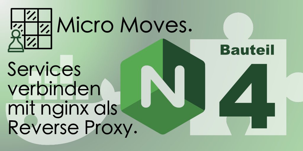 embarced's tweet photo. Ganz frisch: Blog-Serie "Micro Moves", Bauteil 4 von @StefanZoerner -- Wir verdockern die bisherigen Services, verbinden sie mit @nginx als Reverse Proxy und räumen überhaupt mal Makro-Architektur-mäßig ein bisschen auf. #MicroMoves #Docker #nginx https://t.co/VAOEO8l8zV https://t.co/EERodIBMpZ