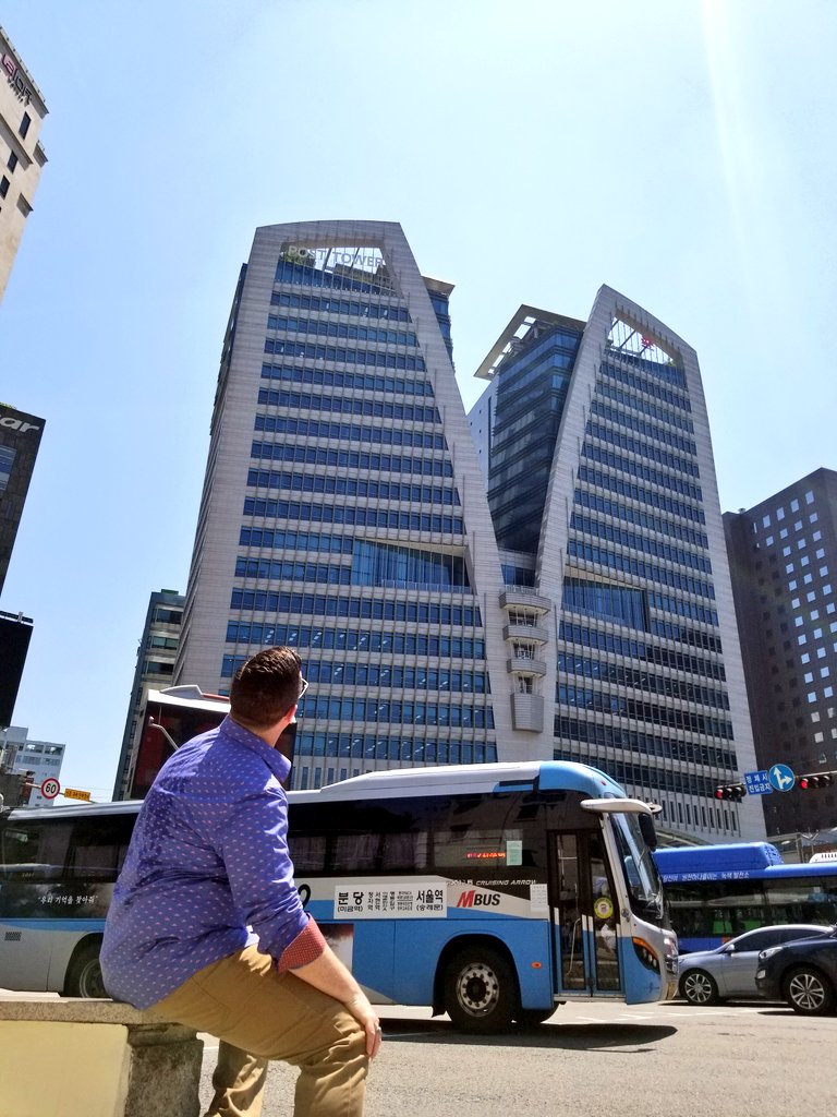 AJBraden's tweet photo. Beautiful day for #GettingDangerous on the other side of the world! #SharksInSeoul https://t.co/59usxxHZCi
