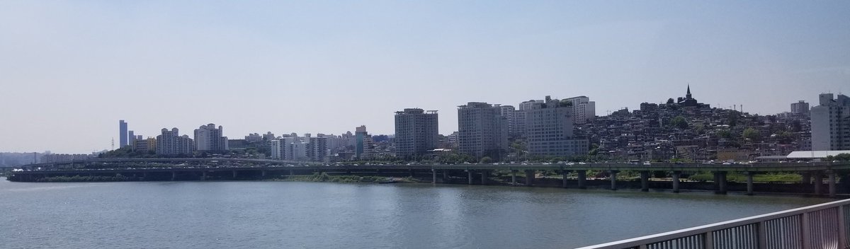 AJBraden's tweet photo. Beautiful day for #GettingDangerous on the other side of the world! #SharksInSeoul https://t.co/59usxxHZCi