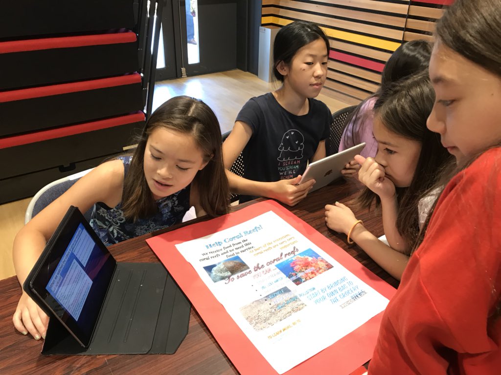 5MASIJ's tweet image. Rocking the grade 5 Design Fair! #UNsustainabledevelopmentgoals