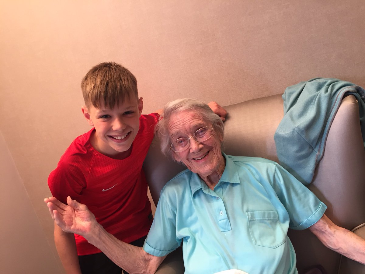 Happy birthday Mrs T #105 years young#amazinglady🎉🎂