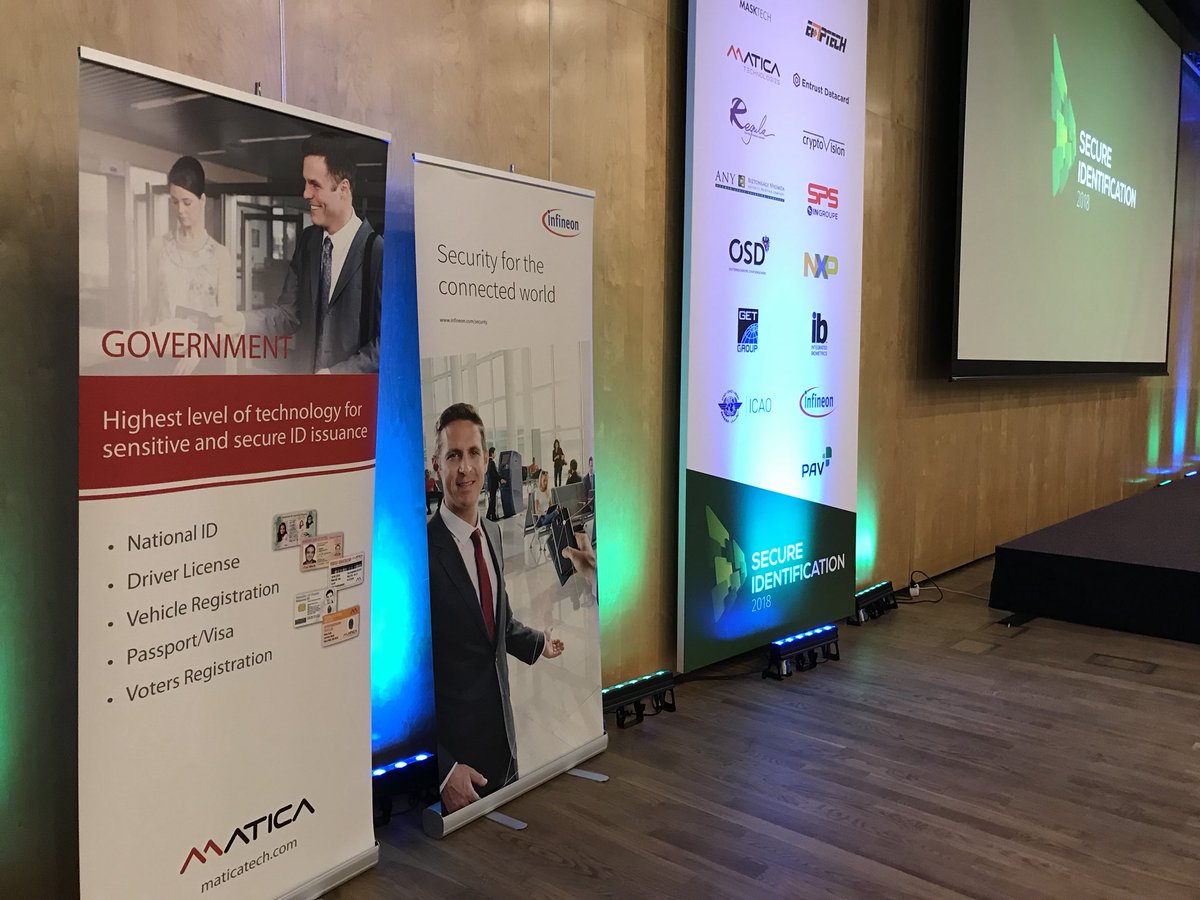 Identis_Group's tweet photo. Thank you very much to our partner X-infotech and all the delegates who visited our booth and attended Matica’s presentation about Laser Technology to issue high-security eID cards by Ricard Ferrer @richieferrer70 See you next year! #secureidentification https://t.co/N99wR4xPOL