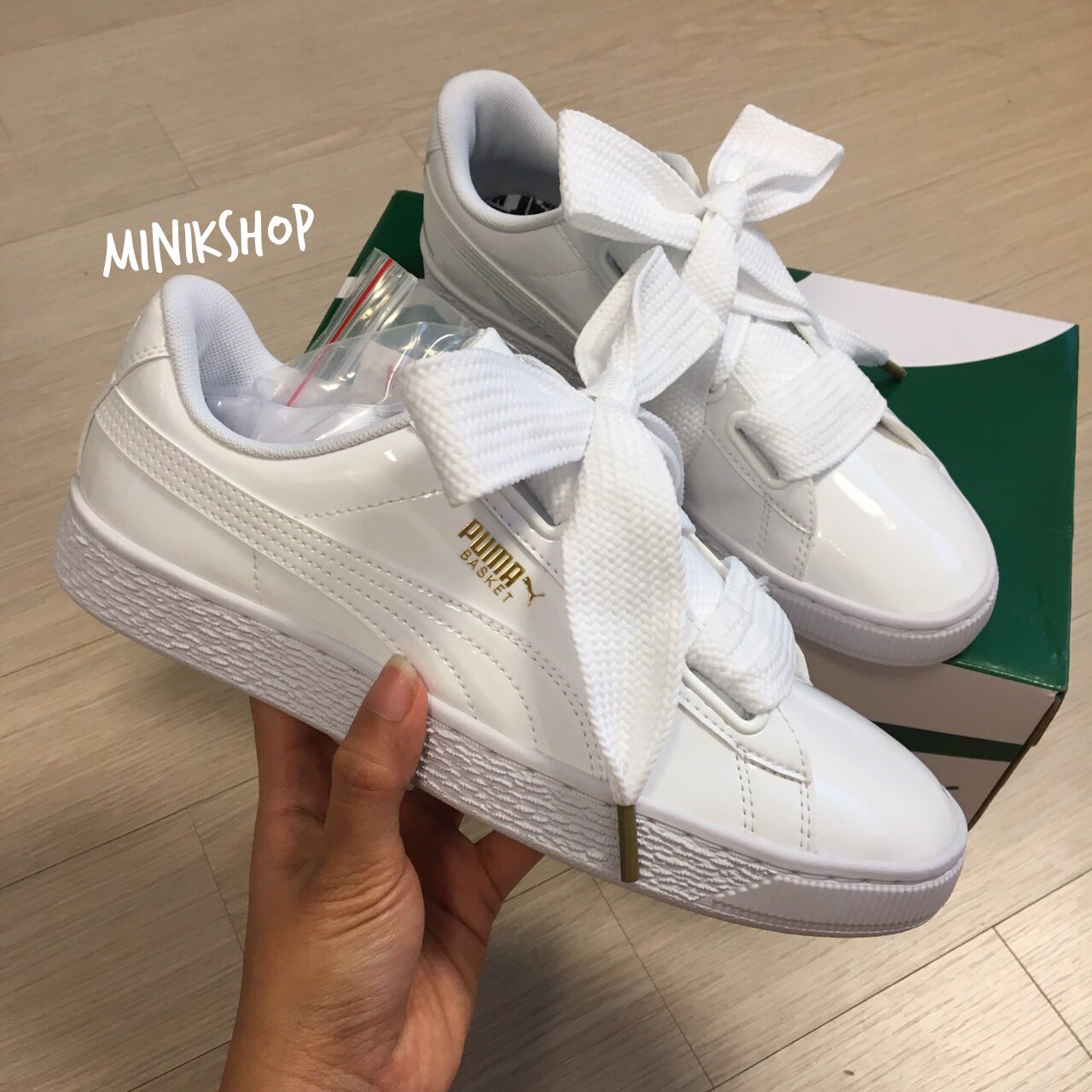 Puma basket heart pantip best sale