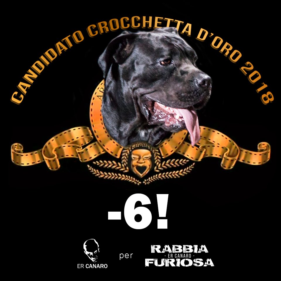 ErCanaro_'s tweet photo. #Orso merita 'n premio speciale, ve'? Nun s'accontenta der premio a 'la cariera pe' #RabbiaFuriosa il #Film, ve vole tutti il 7 giugno ar #cinema!

#crocchettadoro #ErCanaro #film https://t.co/6EsWDGgVXk
