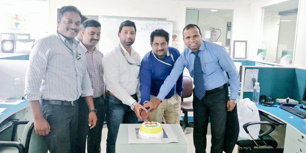 SWARAJKACHARJEE's tweet photo. Appraisal & promotion celebration at #ReligareBrokingLtd by #HyderabadHeros #TeamAIMazing
#Appraisal #Promotion #Growth
#Fun #Attitude #passion #Religare2.0 https://t.co/l1g4K25uAM