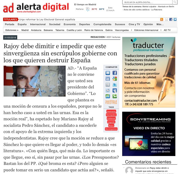 PerroNoCome's tweet photo. Parece que alguien se ha levantado de mal humor...#MocionCensura https://t.co/FYV0JjBgi1