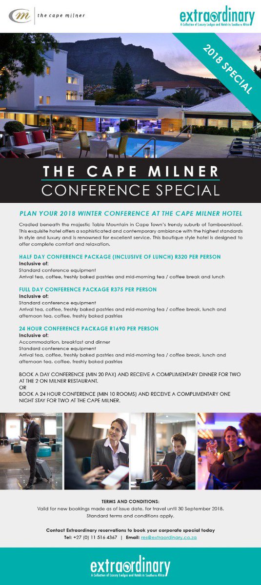 0205Toast's tweet photo. Come and experience The Cape Milner on us! jhbsales@extraordinary.co.za https://t.co/4ye39nqSuq
