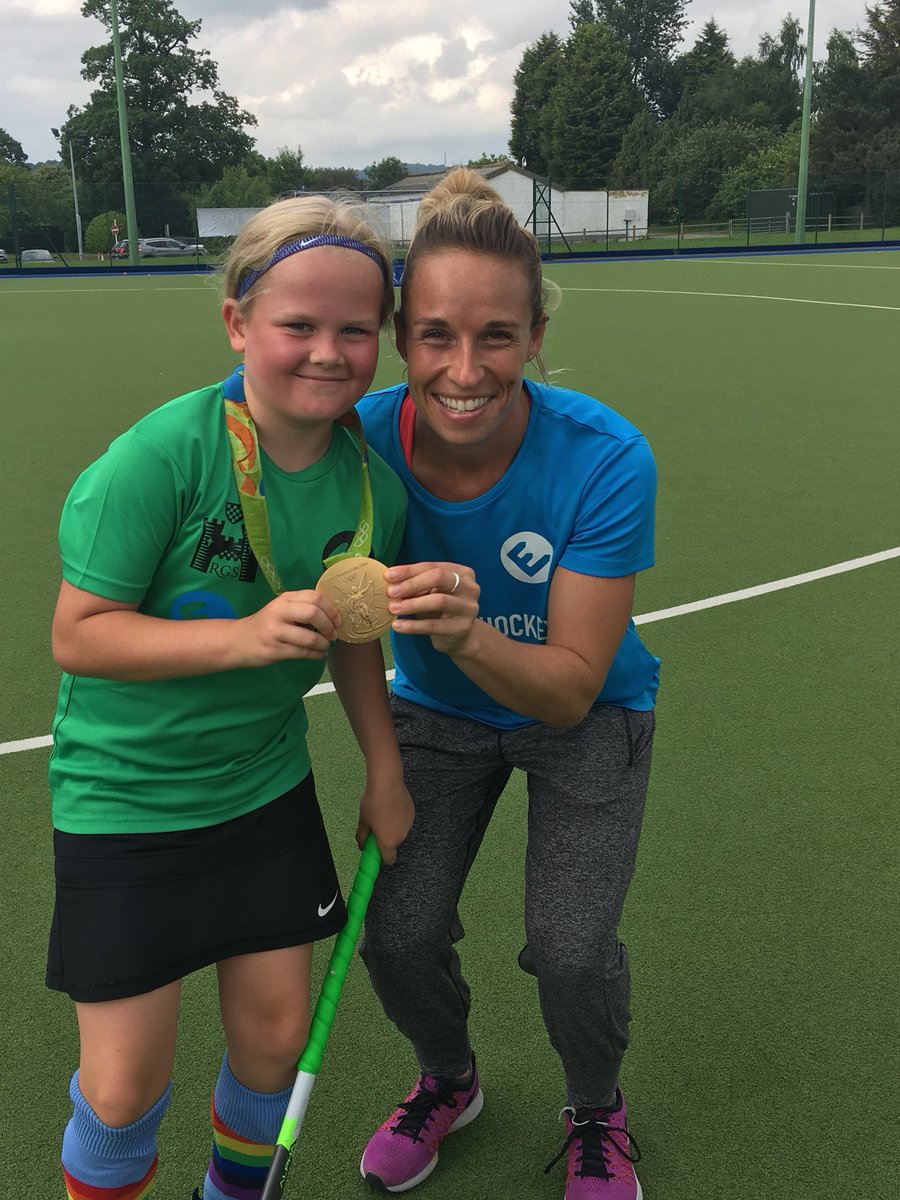 Another great day at Evo Hockey - Susannah Townsend and Rosie 👍