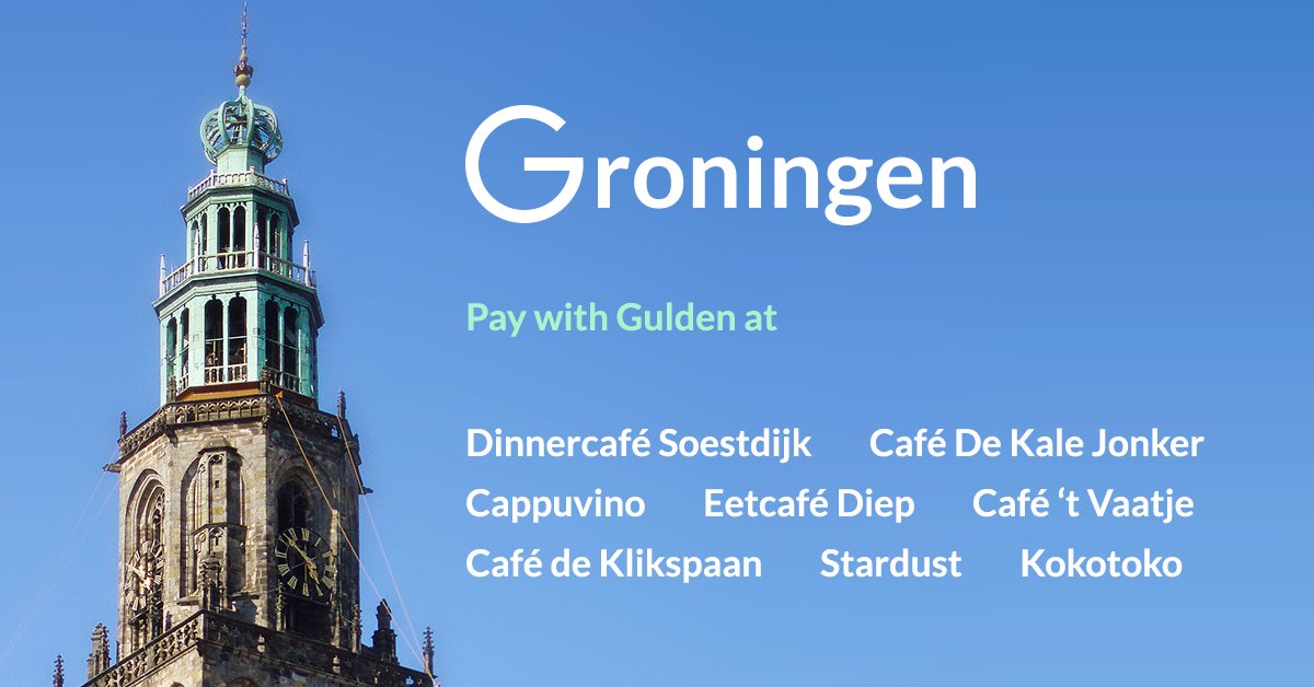 Gulden on Twitter "Pay with Gulden at Dinercafé Soestdijk, Café De