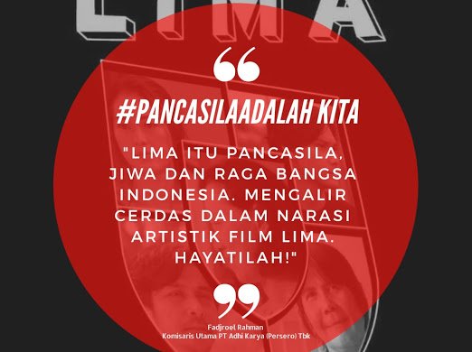 ReinOnli's tweet photo. Iya Pancasila
LIMA 
LIMA
#GenerasiLIMA https://t.co/qf1PvliWpB