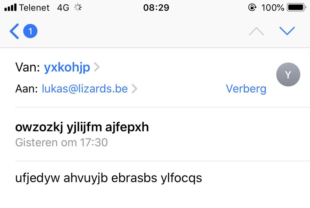 Goeiemorgen! Vrijdag! Hoera!